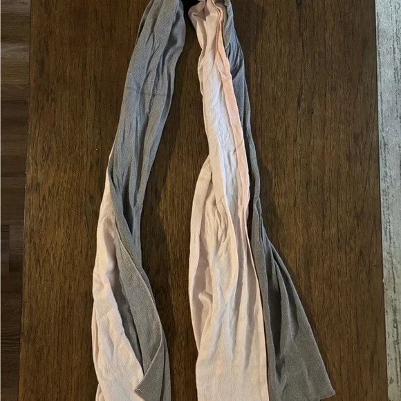 Gray and Pink Scarf - Picture 3 of 5